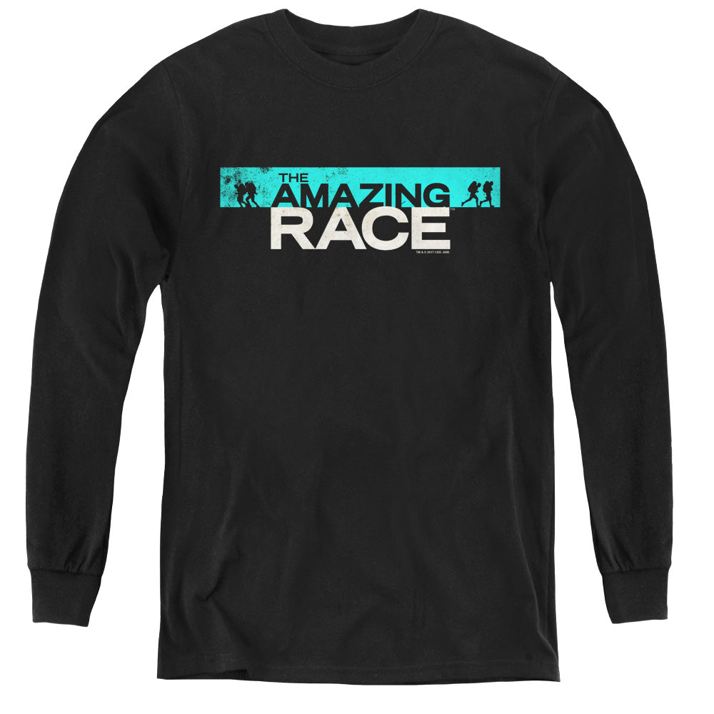 Amazing Race Bar Logo Long Sleeve Kids Youth T Shirt Black Hoodie, Sweatshirt | CiraTrend.com (Image 1)