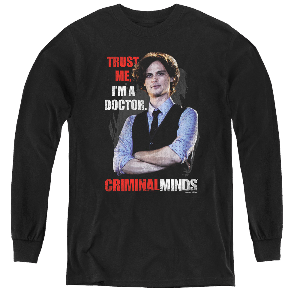 Criminal Minds Trust Me - Youth Long Sleeve T-Shirt Hoodie, Sweatshirt | CiraTrend.com