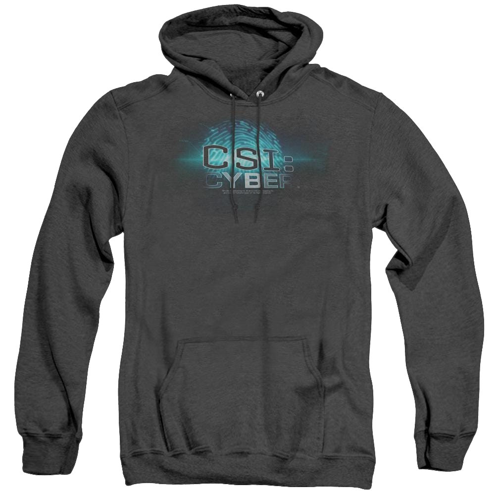 Csi Cyber Thumb Print - Heather Pullover Hoodie T-Shirts, Sweatshirt | CiraTrend.com