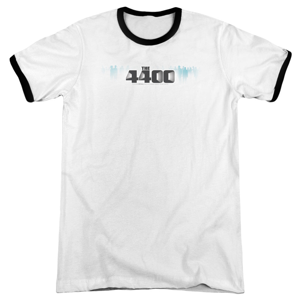 4400 the 4400 Logo Heather Ringer Mens T Shirt White Hoodie, Sweatshirt | CiraTrend.com