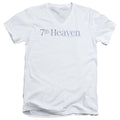 7th Heaven 7th Heaven Logo Mens Slim Fit V-Neck T Shirt White Hoodie, Sweatshirt | CiraTrend.com