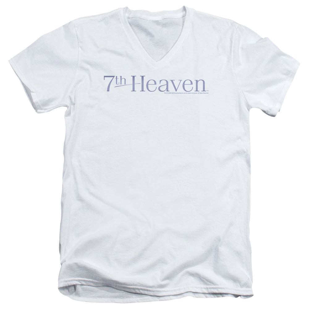 7th Heaven 7th Heaven Logo Mens Slim Fit V-Neck T Shirt White Hoodie, Sweatshirt | CiraTrend.com