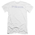 7th Heaven 7th Heaven Logo Premium Bella Canvas Slim Fit Mens T Shirt White Hoodie, Sweatshirt | CiraTrend.com