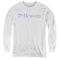 7th Heaven 7th Heaven Logo Long Sleeve Kids Youth T Shirt White Hoodie, Sweatshirt | CiraTrend.com (Image 1)