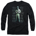 Andy Griffith Show Fight Mens Long Sleeve Shirt Black Hoodie, Sweatshirt | CiraTrend.com (Image 1)