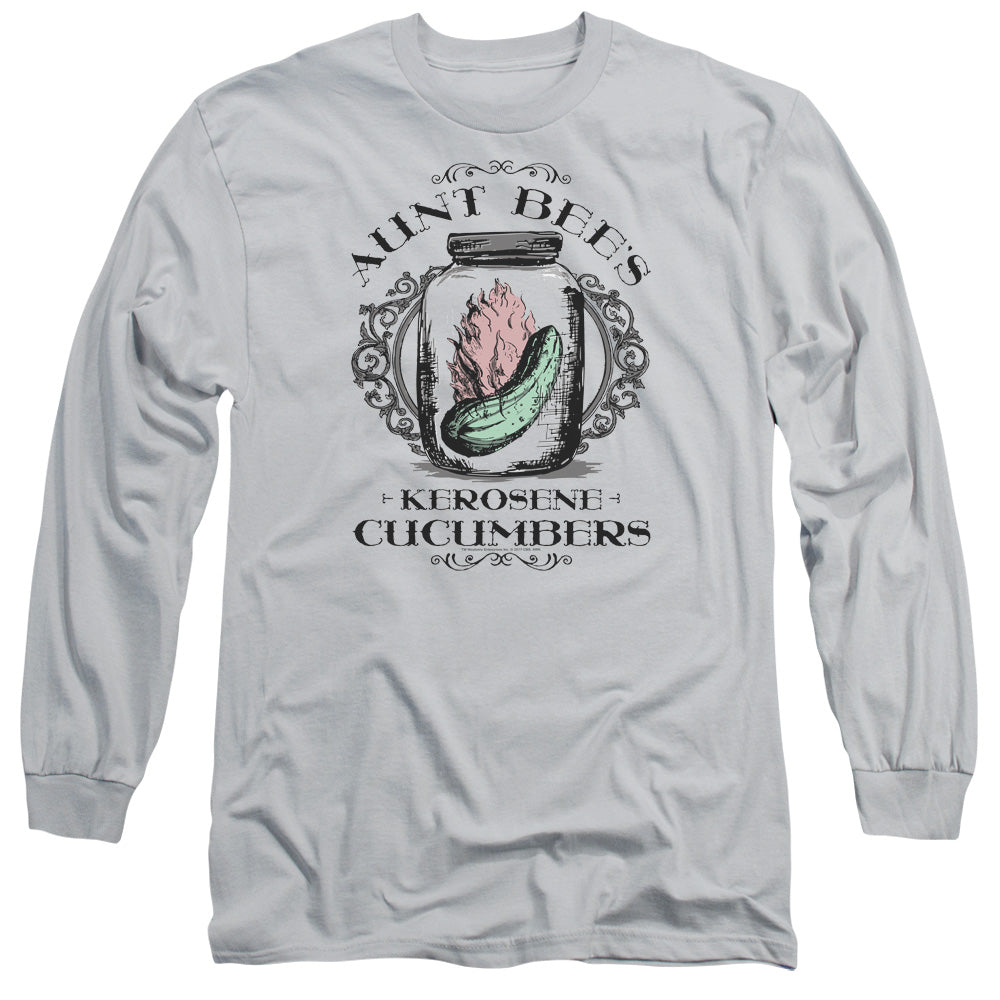 Andy Griffith Show Kerosene Cucumbers Mens Long Sleeve Shirt Silver Hoodie, Sweatshirt | CiraTrend.com