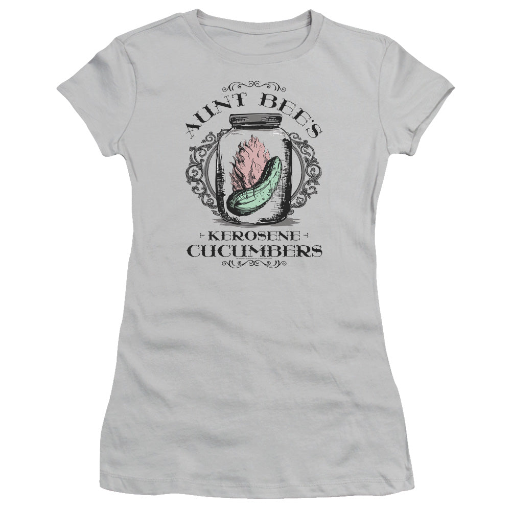 Andy Griffith Show Kerosene Cucumbers Junior Sheer Cap Sleeve Womens T Shirt Silver Hoodie, Sweatshirt | CiraTrend.com