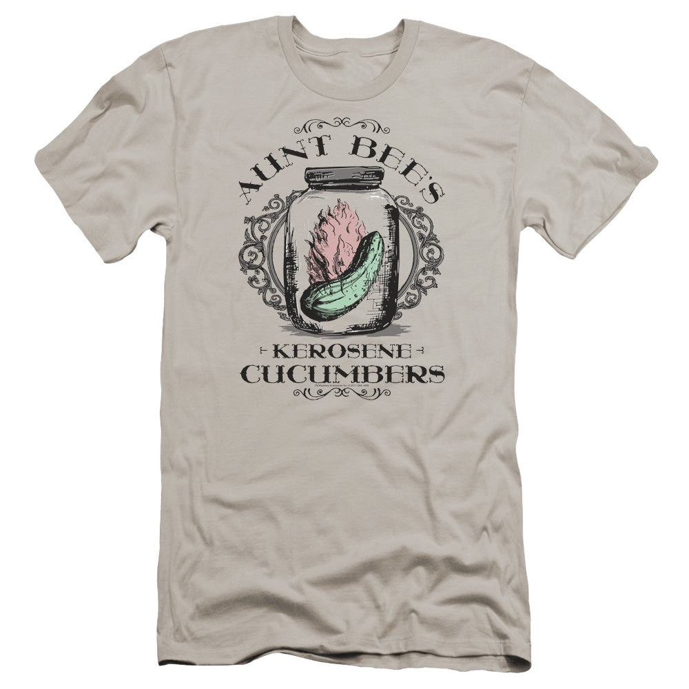 Andy Griffith Show Kerosene Cucumbers Premium Bella Canvas Slim Fit Mens T Shirt Silver Hoodie, Sweatshirt | CiraTrend.com