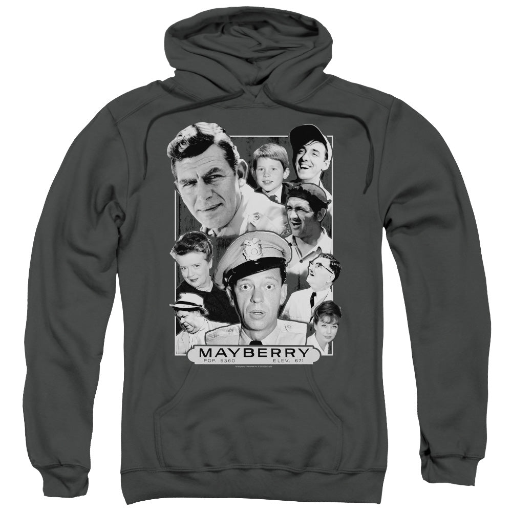 Andy Griffith Mayberry Mens Hoodie Charcoal T-Shirts, Sweatshirt | CiraTrend.com (Image 1)