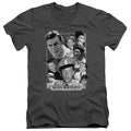 Andy Griffith Mayberry Mens Slim Fit V-Neck T Shirt Charcoal Hoodie, Sweatshirt | CiraTrend.com
