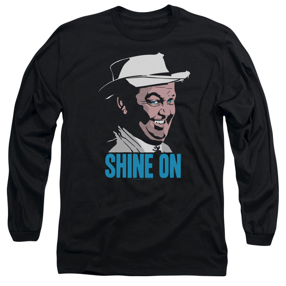 Andy Griffith Shine On Mens Long Sleeve Shirt Black Hoodie, Sweatshirt | CiraTrend.com (Image 3)