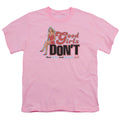 90210 Good Girls Dont Kids Youth T Shirt Pink Hoodie, Sweatshirt | CiraTrend.com (Image 1)