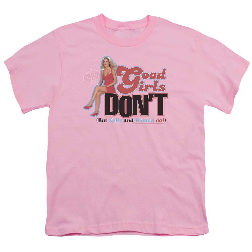 90210 Good Girls Dont Kids Youth T Shirt Pink Hoodie, Sweatshirt | CiraTrend.com (Image 1)