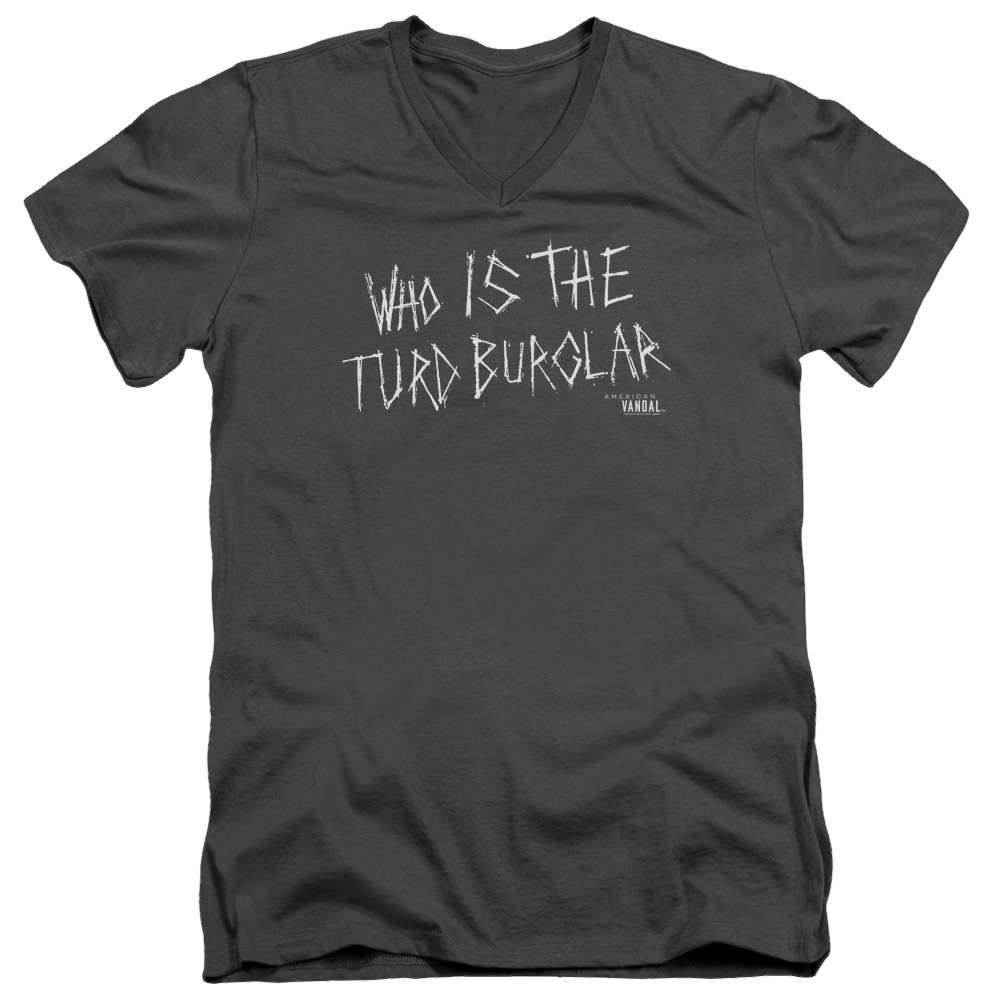 American Vandal Turd Burglar - Men's V-Neck T-Shirt Hoodie, Sweatshirt | CiraTrend.com