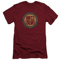 American Vandal St Bernardine Seal Slim Fit Mens T Shirt Cardinal Hoodie, Sweatshirt | CiraTrend.com