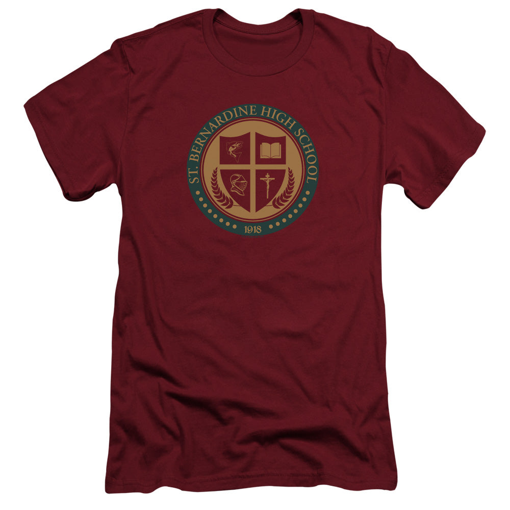 American Vandal St Bernardine Seal Slim Fit Mens T Shirt Cardinal Hoodie, Sweatshirt | CiraTrend.com