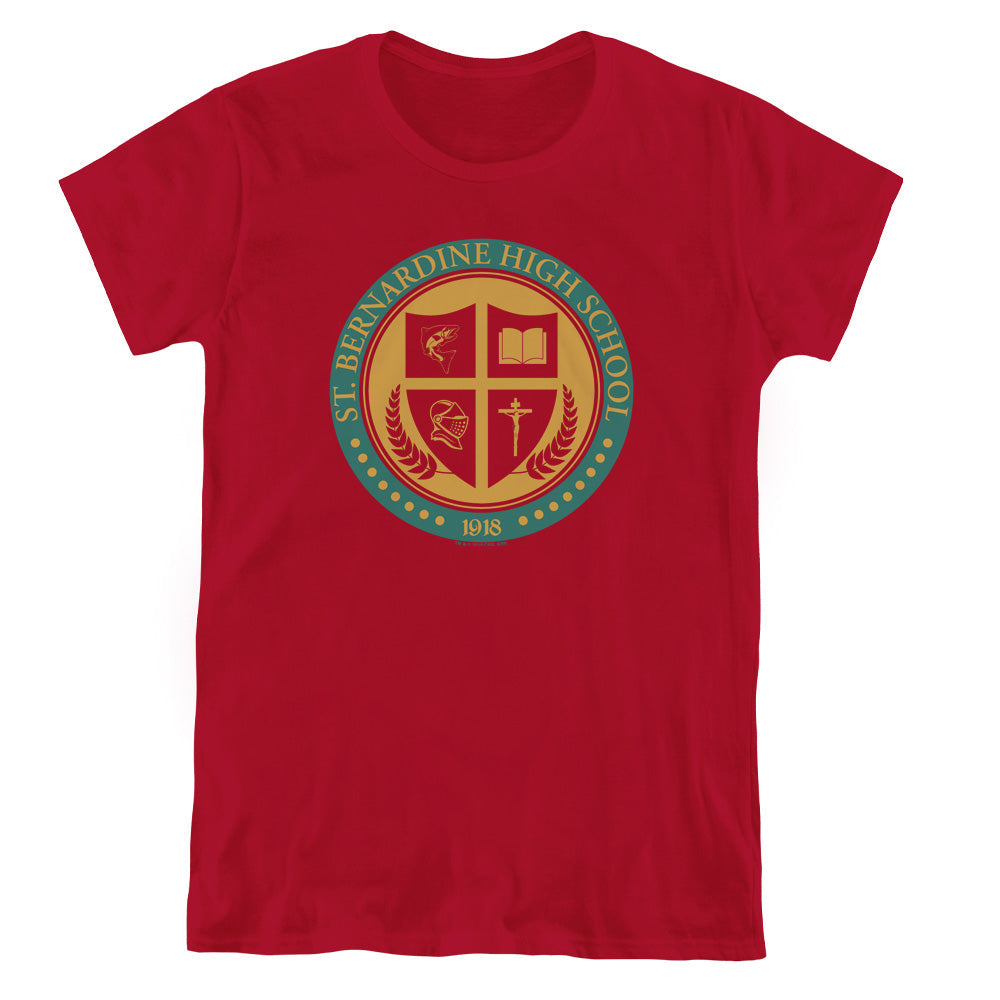 American Vandal St Bernardine Seal Womens T Shirt Cardinal Hoodie, Sweatshirt | CiraTrend.com (Image 1)