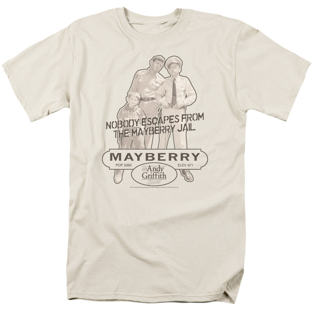 Andy Griffith Mayberry Jail Mens T Shirt Cream Hoodie, Sweatshirt | CiraTrend.com (Image 3)