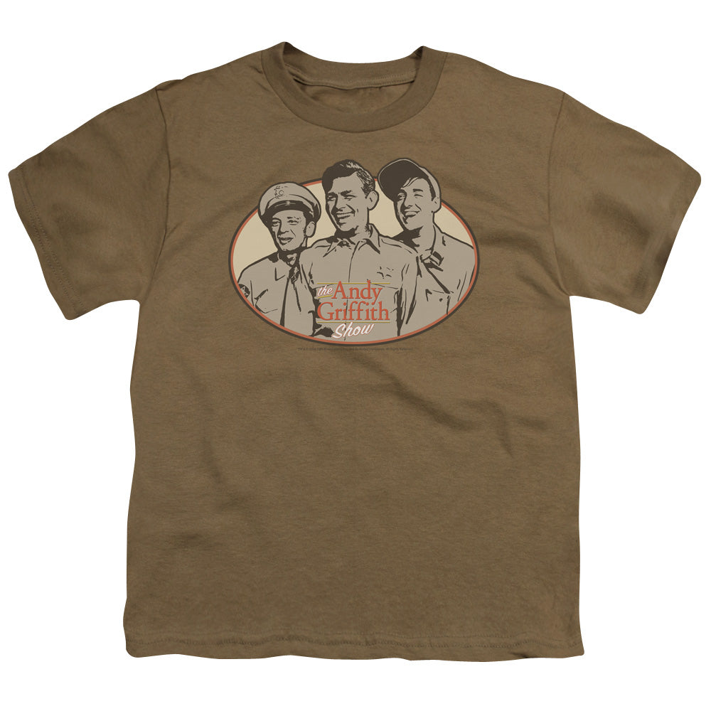 Andy Griffith 3 Funny Guys Kids Youth T Shirt Safari Green Hoodie, Sweatshirt | CiraTrend.com (Image 1)