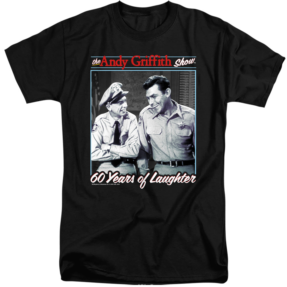 Andy Griffith 60 Years Of Laughter Mens Tall T Shirt Black Hoodie, Sweatshirt | CiraTrend.com