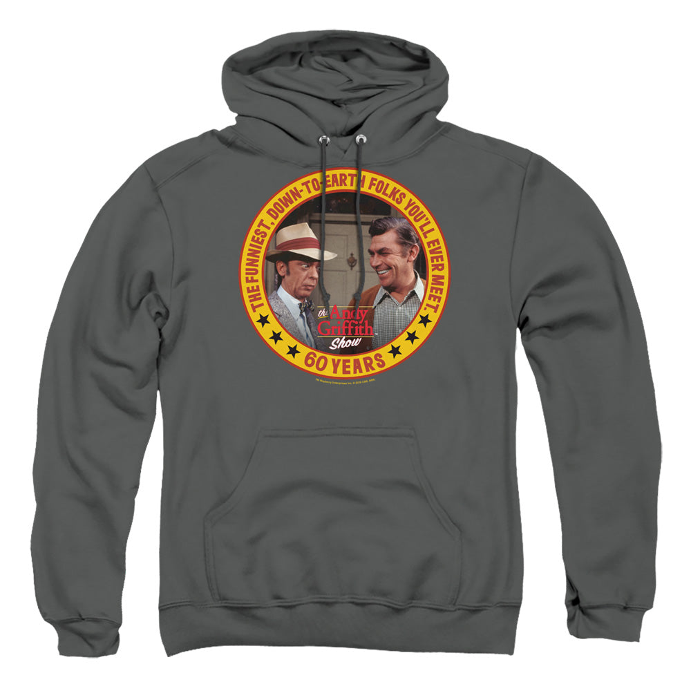 Andy Griffith 60 Years Mens Hoodie Charcoal T-Shirts, Sweatshirt | CiraTrend.com (Image 3)