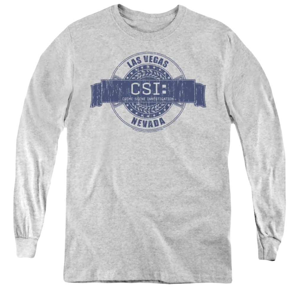 Csi Vegas Badge - Youth Long Sleeve T-Shirt Hoodie, Sweatshirt | CiraTrend.com