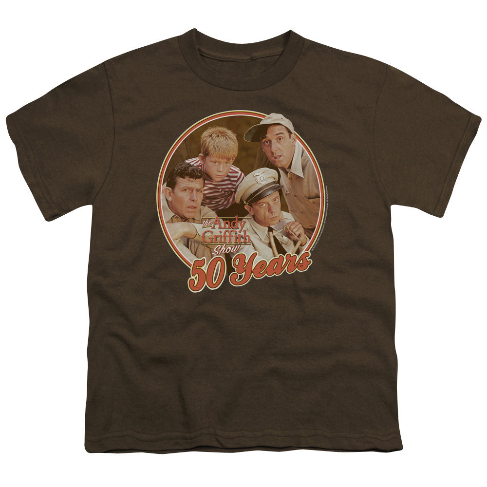 Andy Griffith 50 Years Kids Youth T Shirt Coffee Hoodie, Sweatshirt | CiraTrend.com (Image 1)