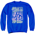 90210 Zip Code Mens Crewneck Sweatshirt Royal Blue T-Shirts, Hoodie | CiraTrend.com