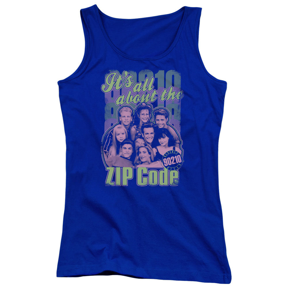 90210 Zip Code Womens Tank Top Shirt Royal Blue Hoodie, Sweatshirt | CiraTrend.com