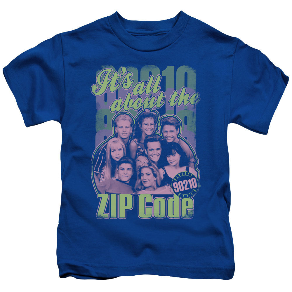 90210 Zip Code Juvenile Kids Youth T Shirt Royal Blue Hoodie, Sweatshirt | CiraTrend.com (Image 1)