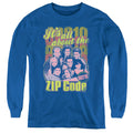 90210 Zip Code Long Sleeve Kids Youth T Shirt Royal Blue Hoodie, Sweatshirt | CiraTrend.com (Image 1)