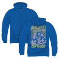 90210 Zip Code Back Print Zipper Mens Hoodie Royal Blue T-Shirts, Sweatshirt | CiraTrend.com