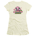 90210 Decisions Junior Sheer Cap Sleeve Womens T Shirt Cream Hoodie, Sweatshirt | CiraTrend.com