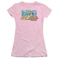 90210 Beach Babes Junior Sheer Cap Sleeve Womens T Shirt Pink Hoodie, Sweatshirt | CiraTrend.com
