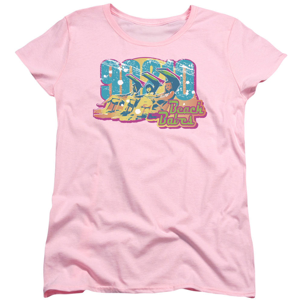 90210 Beach Babes Womens T Shirt Pink Hoodie, Sweatshirt | CiraTrend.com (Image 1)