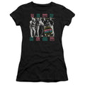 90210 We Got It Junior Sheer Cap Sleeve Womens T Shirt Black Hoodie, Sweatshirt | CiraTrend.com