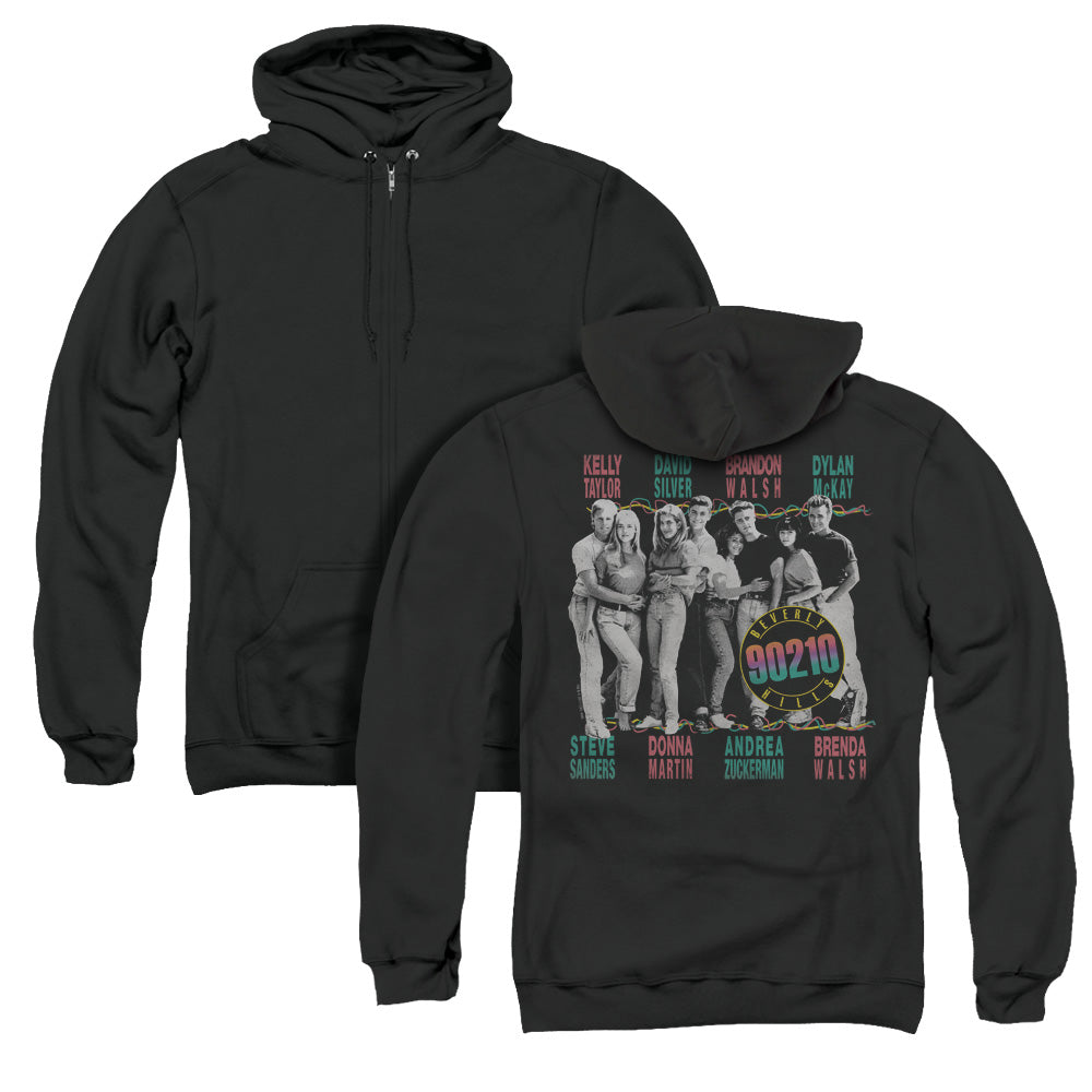 90210 We Got It Back Print Zipper Mens Hoodie Black T-Shirts, Sweatshirt | CiraTrend.com
