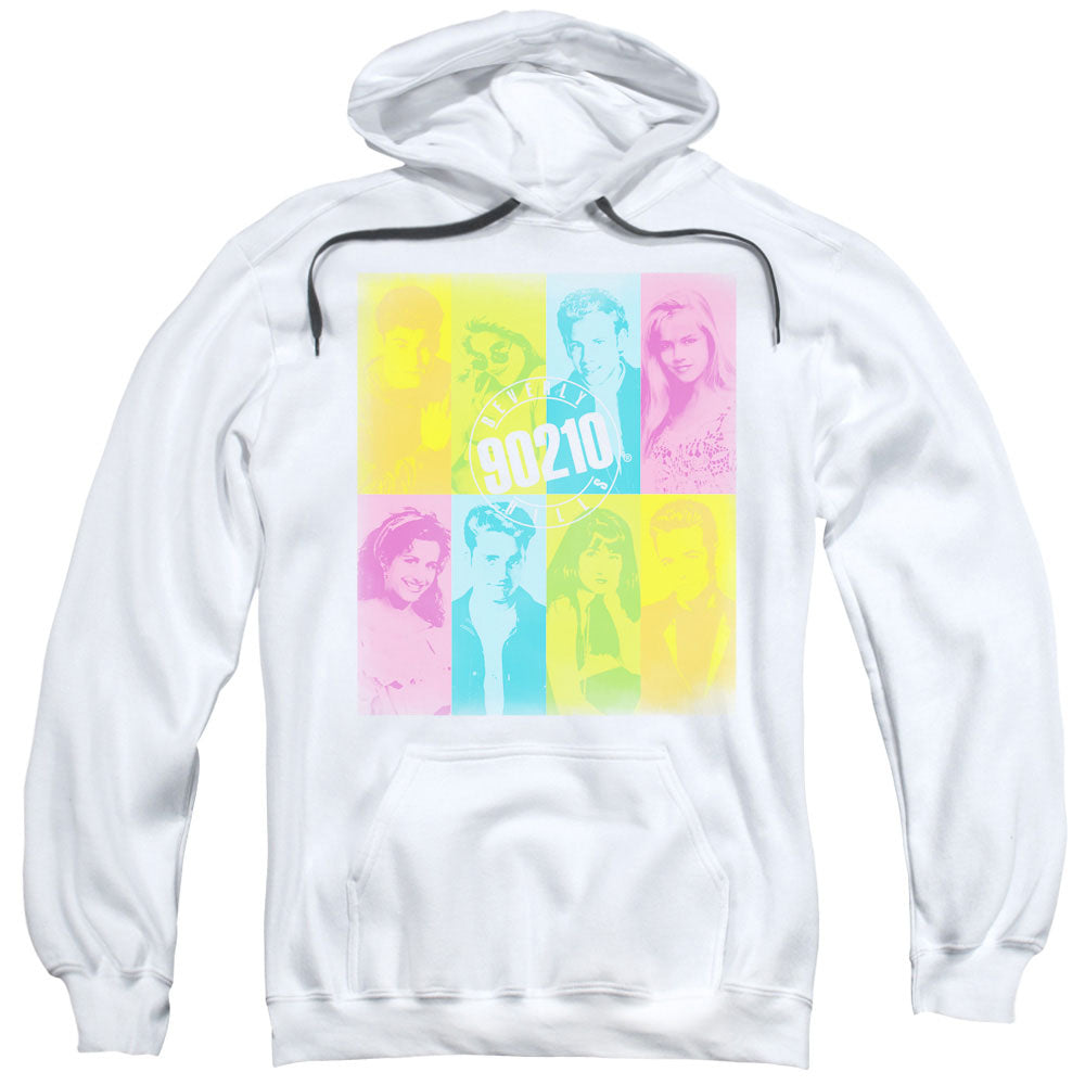 90210 Color Block Of Friends Mens Hoodie White T-Shirts, Sweatshirt | CiraTrend.com (Image 1)