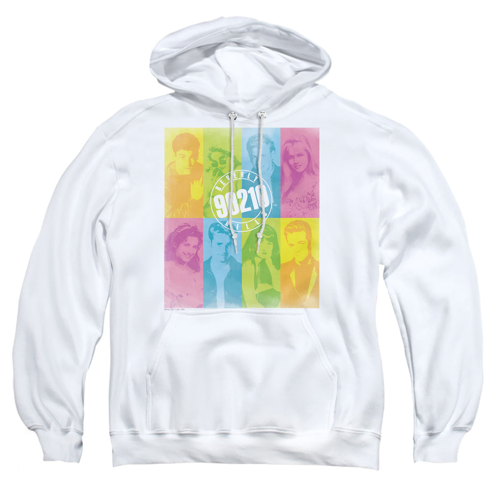 90210 Color Block Of Friends Mens Hoodie White T-Shirts, Sweatshirt | CiraTrend.com (Image 5)