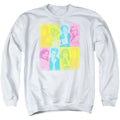 90210 Color Block of Friends Mens Crewneck Sweatshirt White T-Shirts, Hoodie | CiraTrend.com