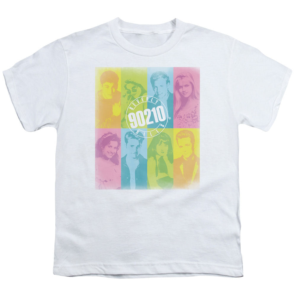 90210 Color Block of Friends Kids Youth T Shirt White Hoodie, Sweatshirt | CiraTrend.com (Image 1)