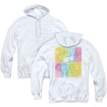 90210 Color Block of Friends Back Print Zipper Mens Hoodie White T-Shirts, Sweatshirt | CiraTrend.com