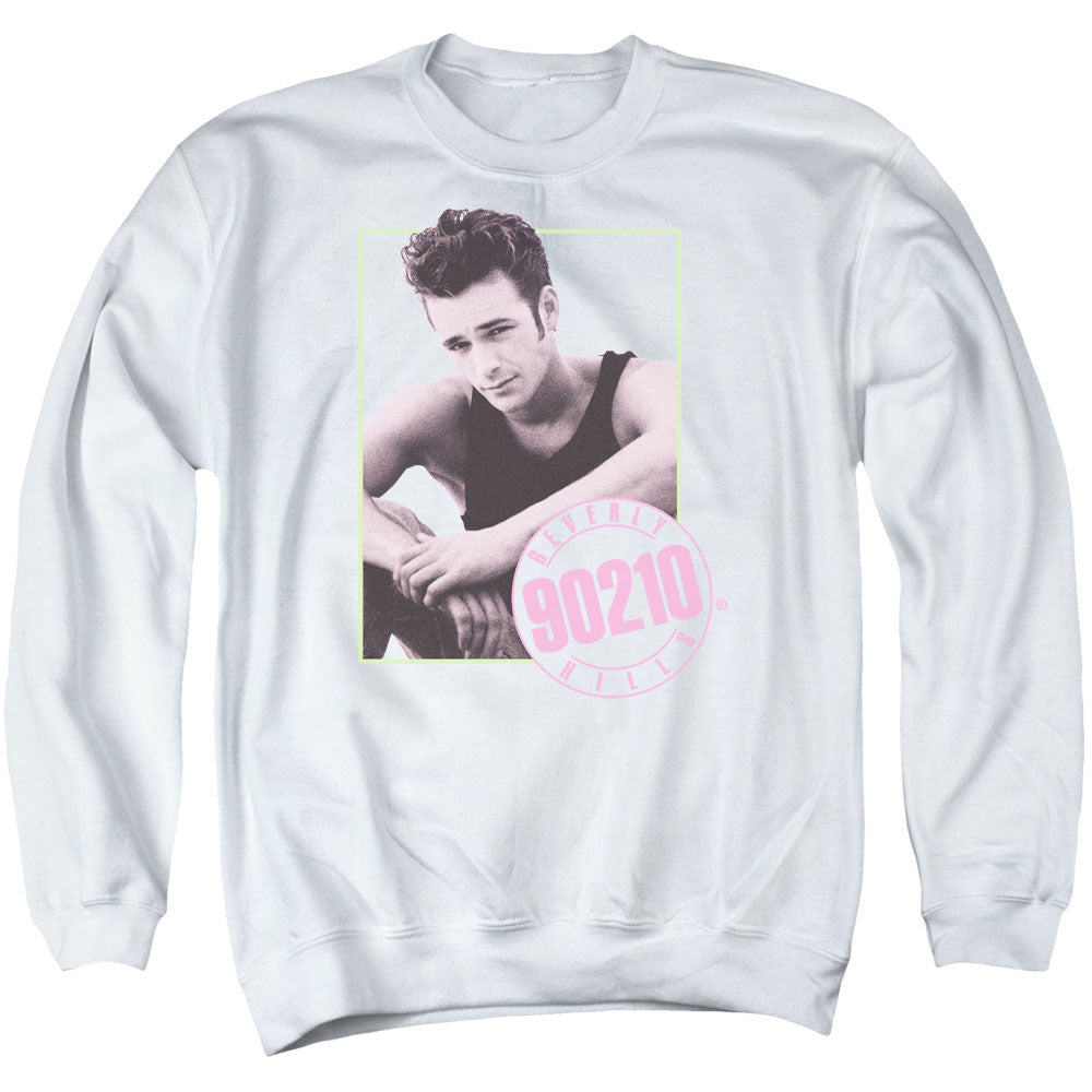 90210 Dylan Mens Crewneck Sweatshirt White T-Shirts, Hoodie | CiraTrend.com