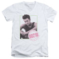 90210 Dylan Mens Slim Fit V-Neck T Shirt White Hoodie, Sweatshirt | CiraTrend.com