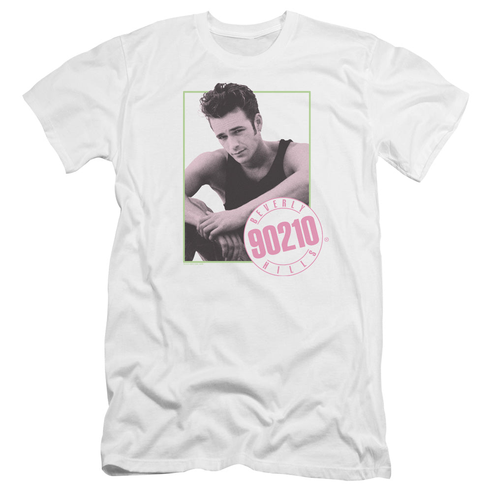 90210 Dylan Premium Bella Canvas Slim Fit Mens T Shirt White Hoodie, Sweatshirt | CiraTrend.com (Image 2)