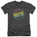 90210 Color Blend Logo Mens Slim Fit V-Neck T Shirt Charcoal Hoodie, Sweatshirt | CiraTrend.com
