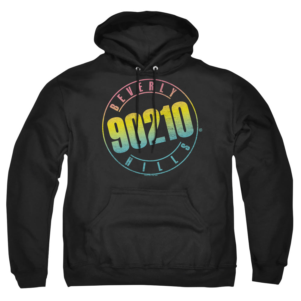 90210 Color Blend Logo Mens Hoodie Black T-Shirts, Sweatshirt | CiraTrend.com (Image 2)