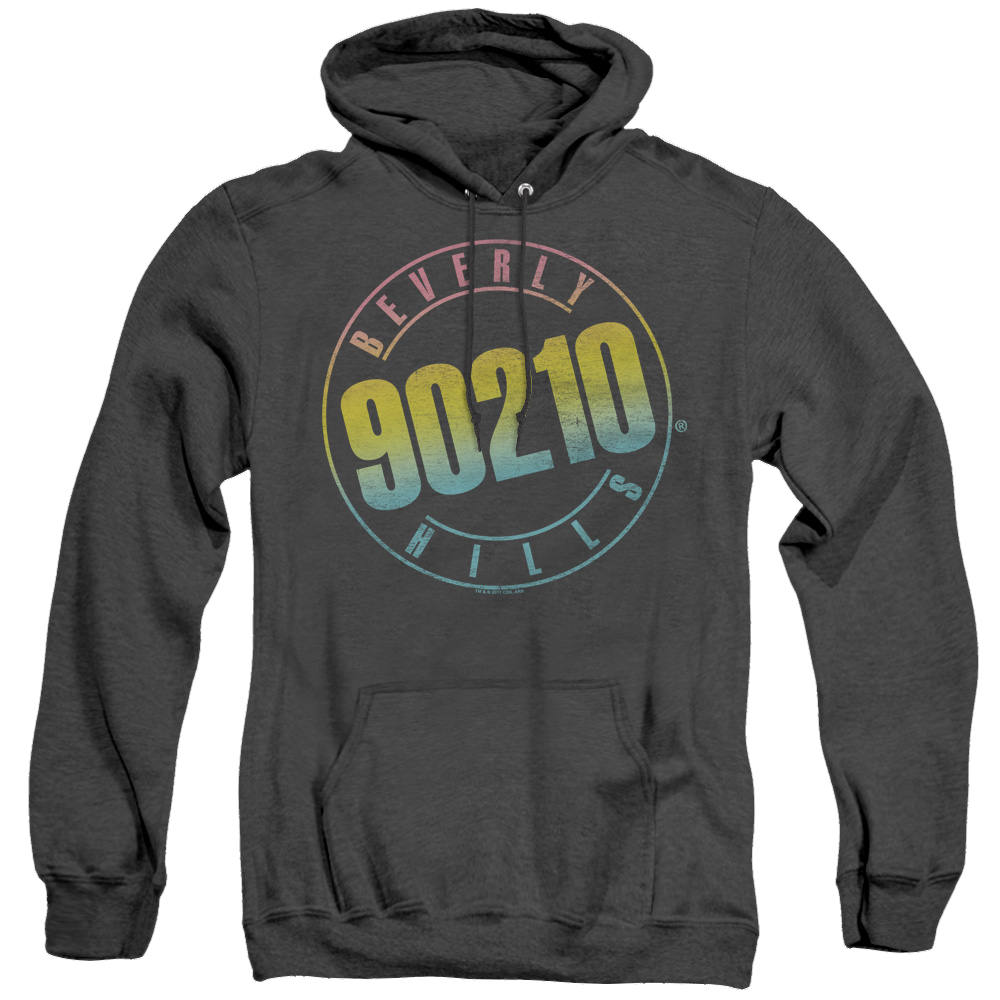 Beverly Hills 90210 Color Blend Logo - Heather Pullover Hoodie T-Shirts, Sweatshirt | CiraTrend.com