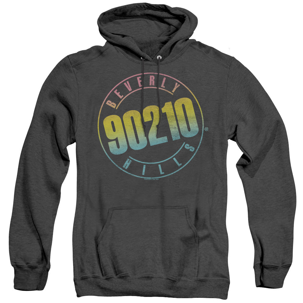 90210 Color Blend Logo Mens Heather Hoodie Black T-Shirts, Sweatshirt | CiraTrend.com (Image 5)