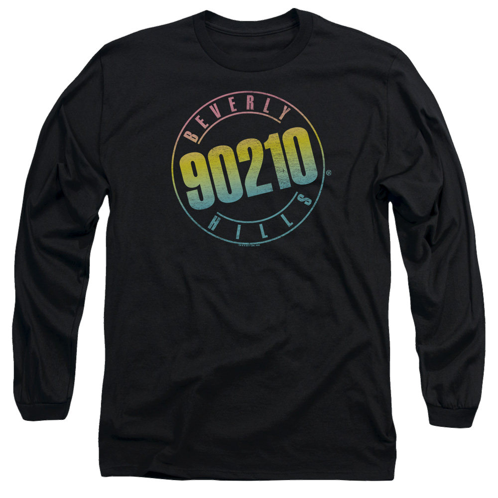 Beverly Hills 90210 Color Blend Logo - Men's Long Sleeve T-Shirt Hoodie, Sweatshirt | CiraTrend.com